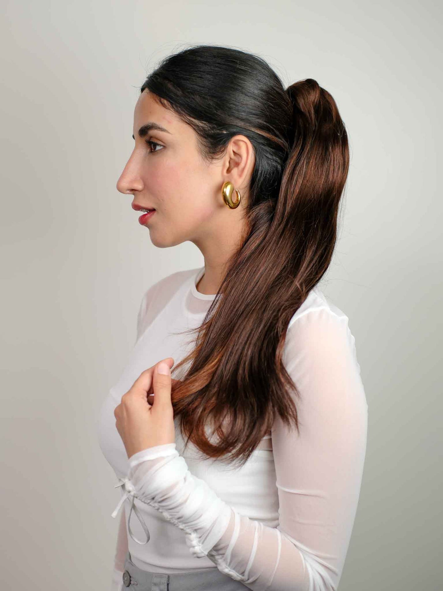 Claw clip ponytail for extreme volume | Hair Savvy