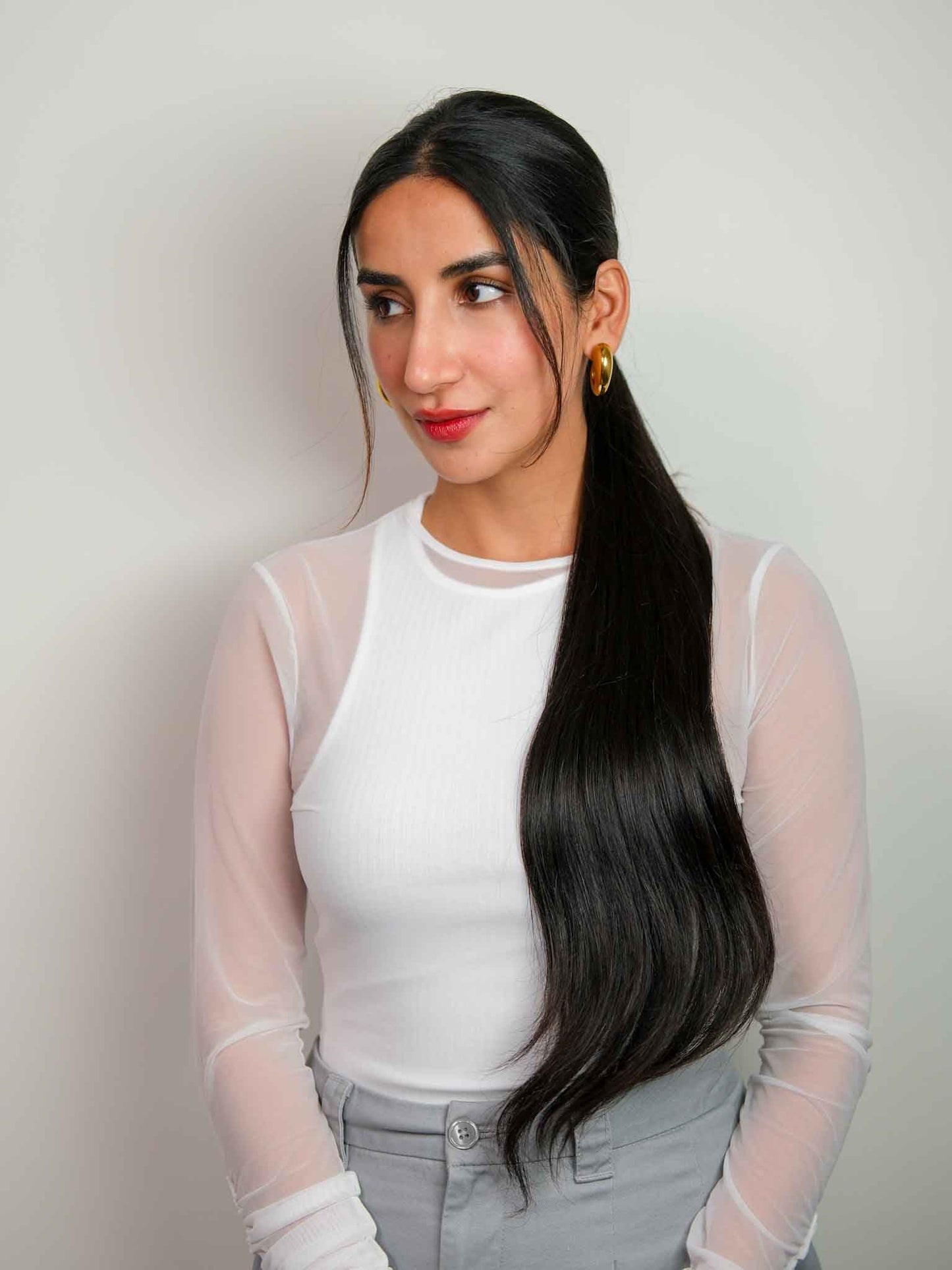 Claw clip ponytail for extreme volume | Hair Savvy