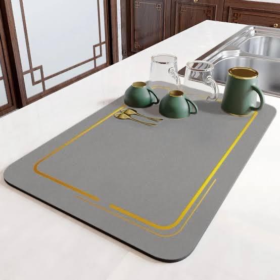 dish drying Soft Mat Coasters Coffee