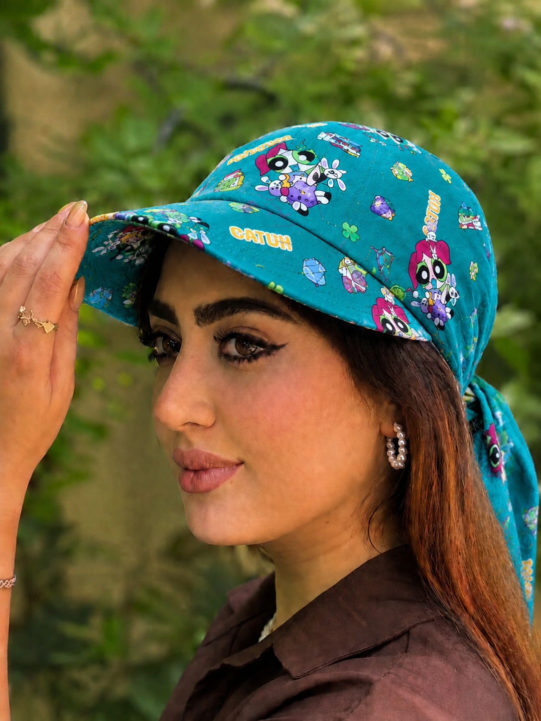 2-in-1 Summer Scarf Cap