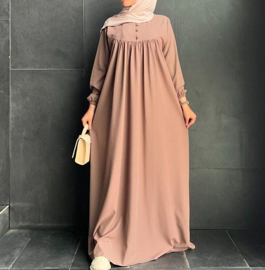 *Flowy Maxi Abaya*