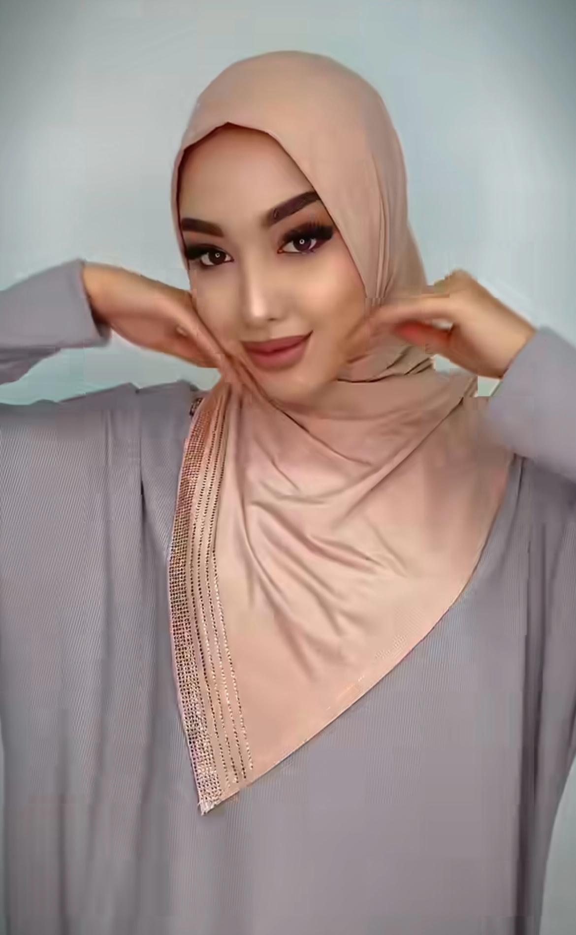 Turkish Pearl Hijab - Viral TikTok Glam, Summer-Soft & Wedding-Ready