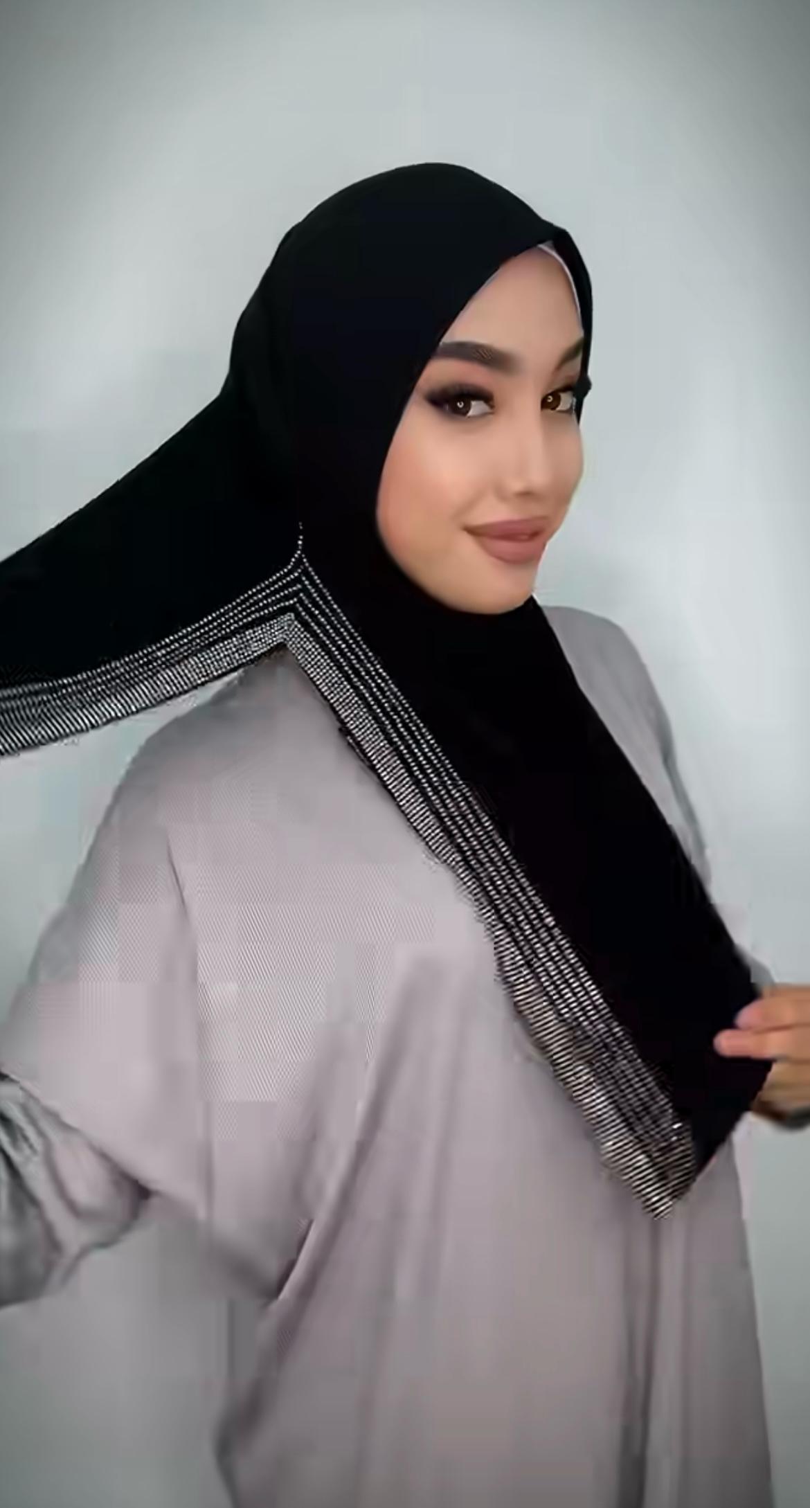Turkish Pearl Hijab - Viral TikTok Glam, Summer-Soft & Wedding-Ready
