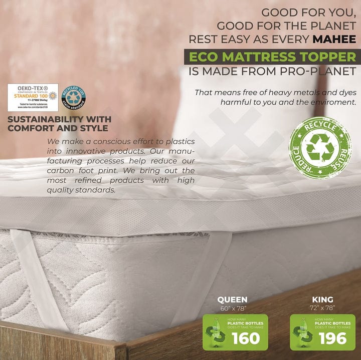 Extra Thick Mattress Topper with Air-Max Technology