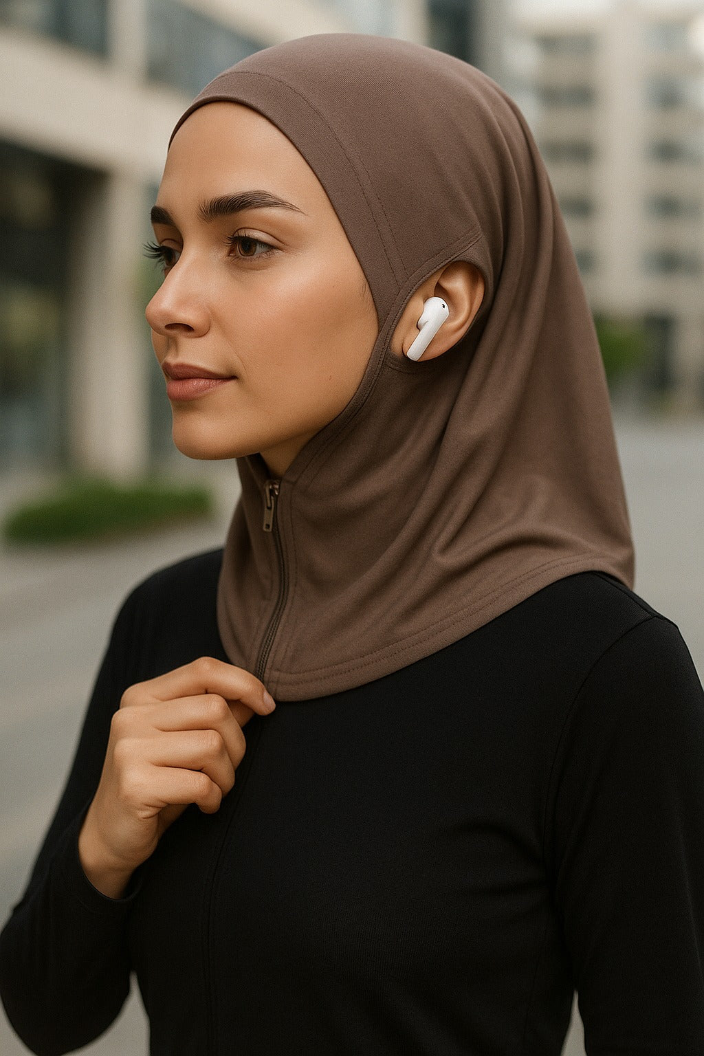 Smart Fit Zip Hijab - Savvy Baazar