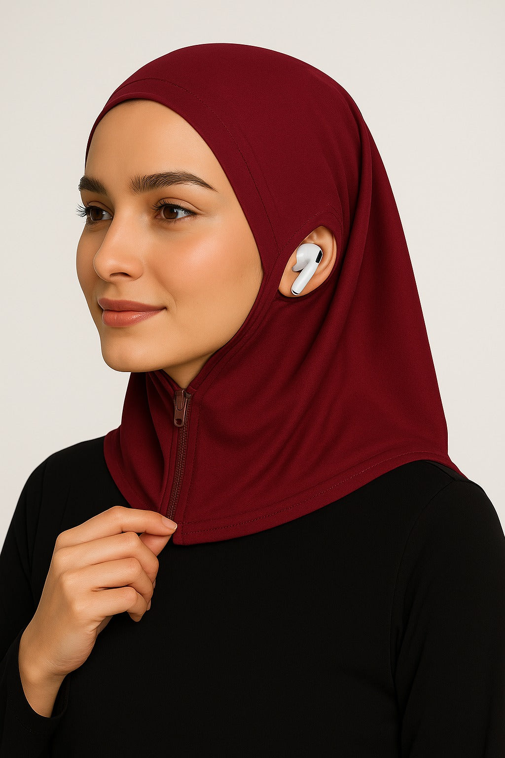 Smart Fit Zip Hijab - Savvy Baazar