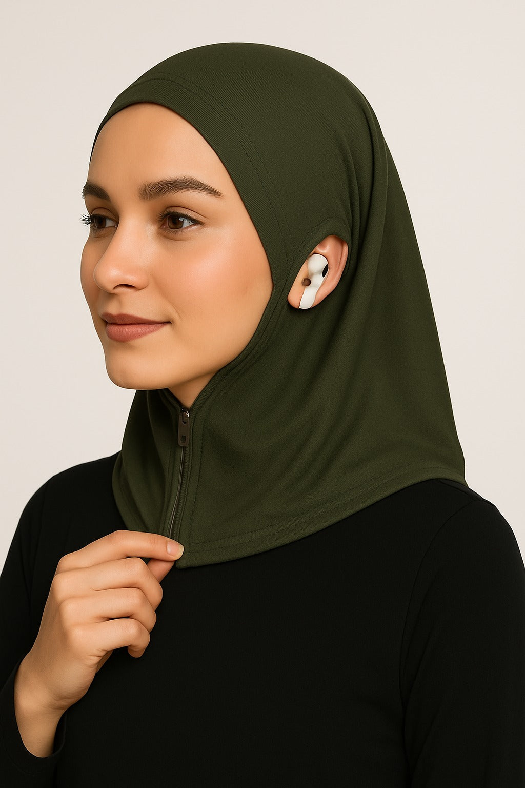 Smart Fit Zip Hijab - Savvy Baazar