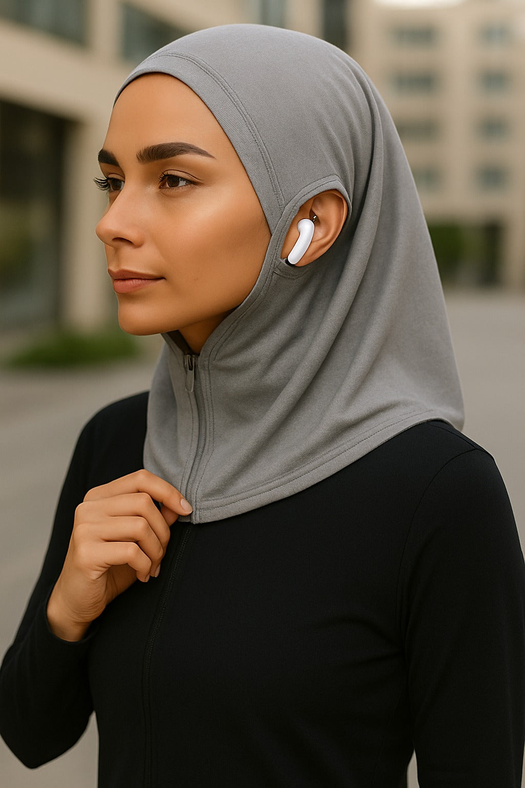 Smart Fit Zip Hijab - Savvy Baazar