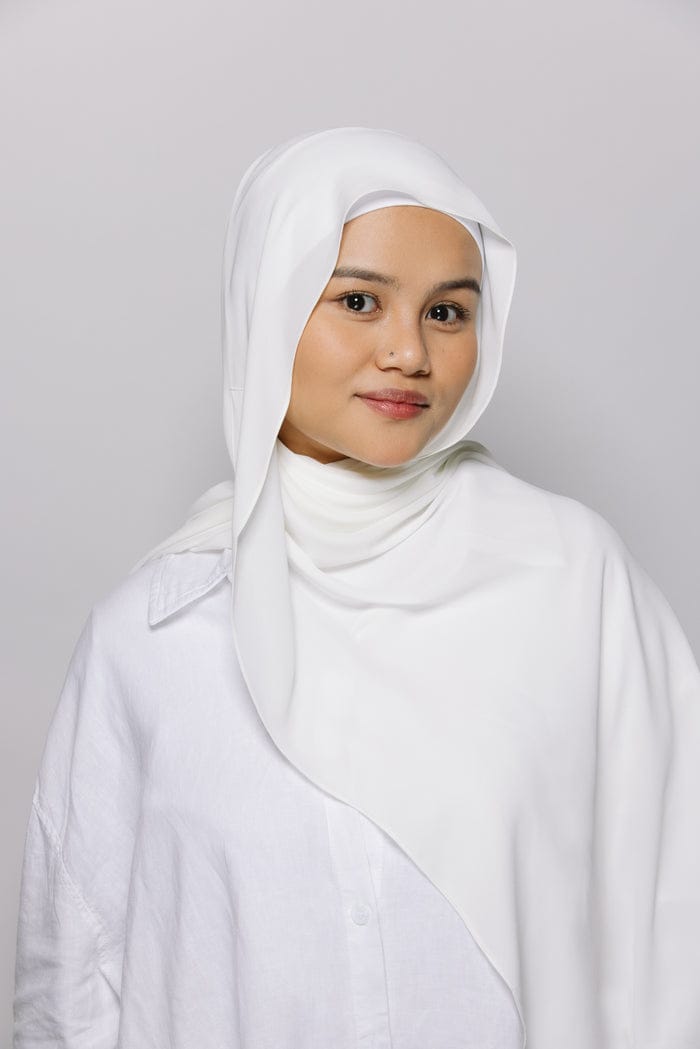 Instant Magnet Hijab with Attached Cap - Ready to Wear Scarf