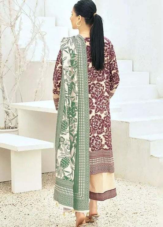 Classic Lawn Elegance- 3 Piece Unstitched