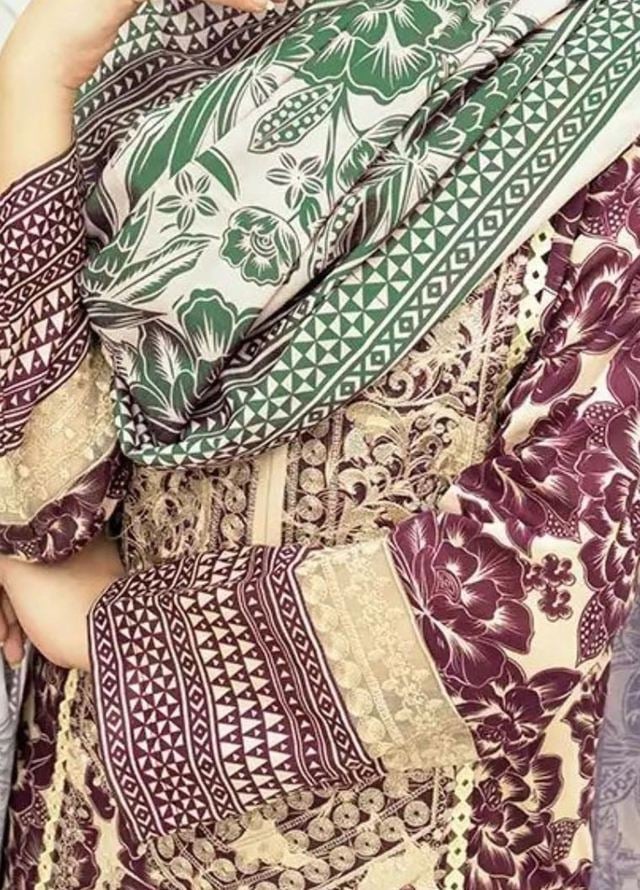 Classic Lawn Elegance- 3 Piece Unstitched