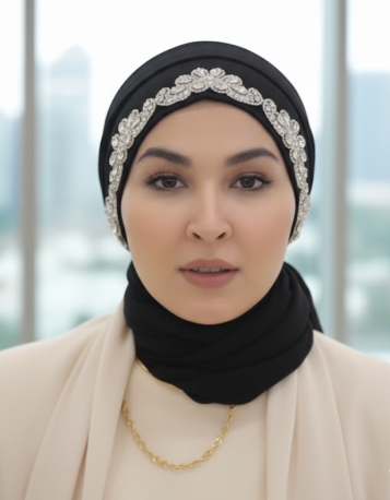 Persian Crystal Turban Cap