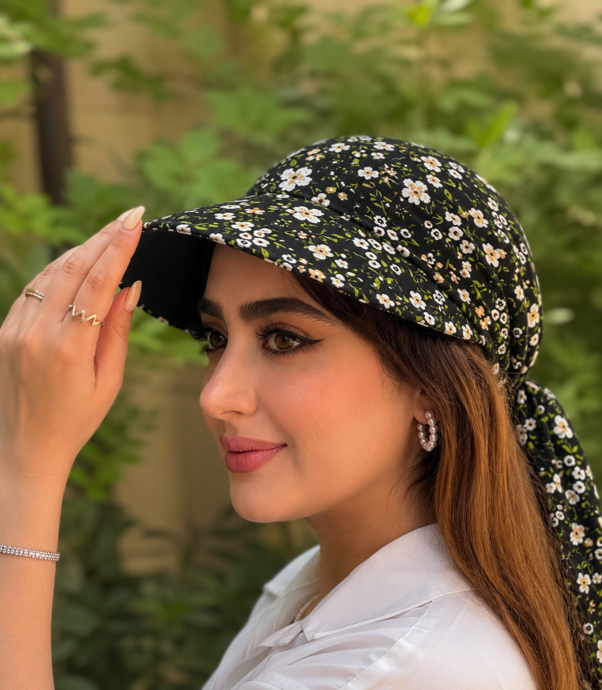 2-in-1 Summer Scarf Cap