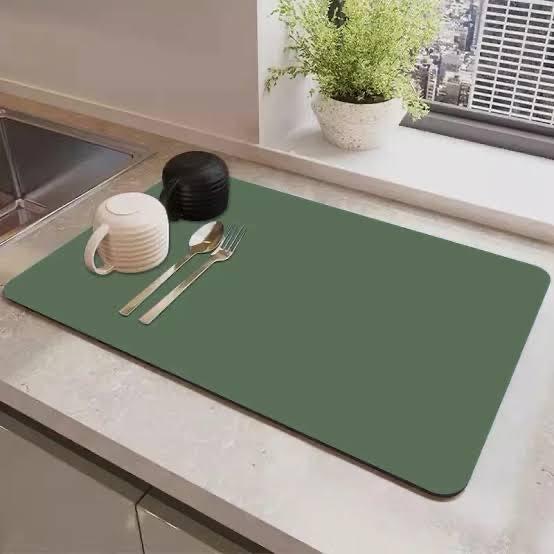 dish drying Soft Mat Coasters Coffee