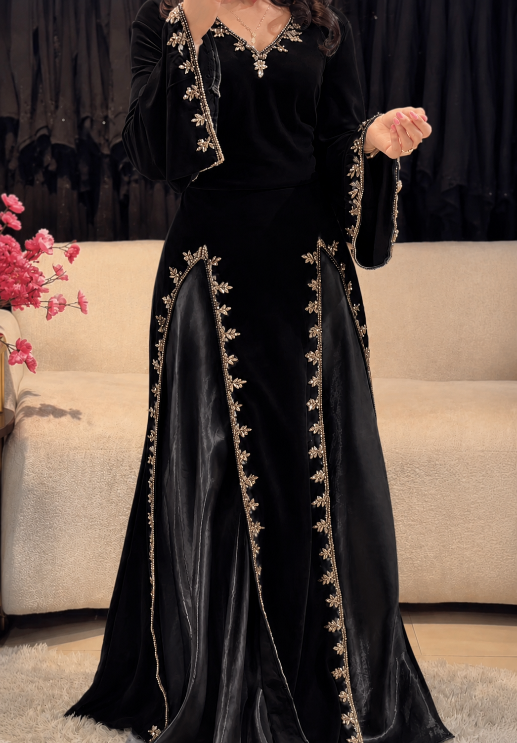 Luxury Crystal Dress