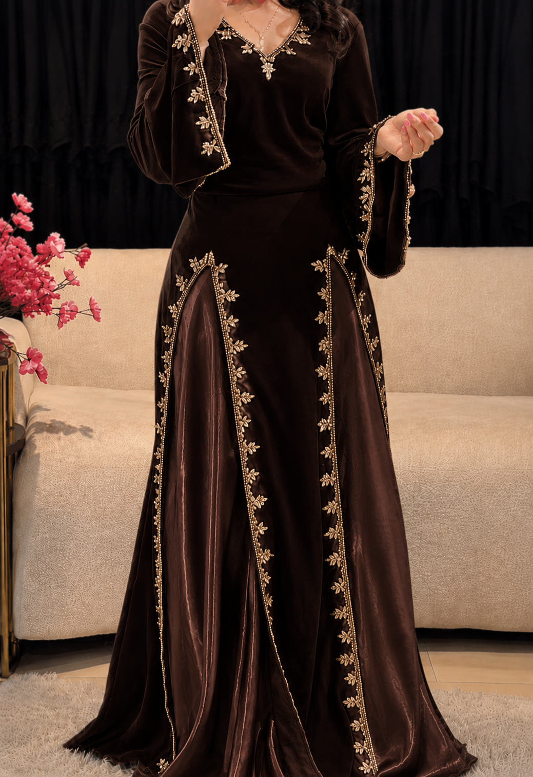 Luxury Crystal Dress