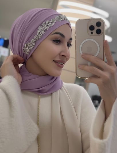 Persian Crystal Turban Cap