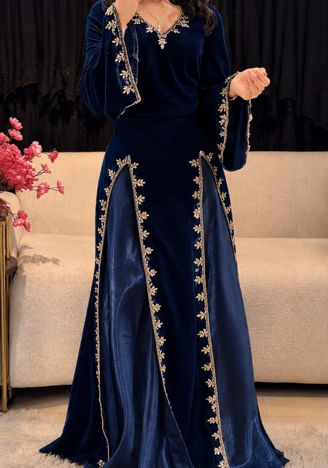 Luxury Crystal Dress