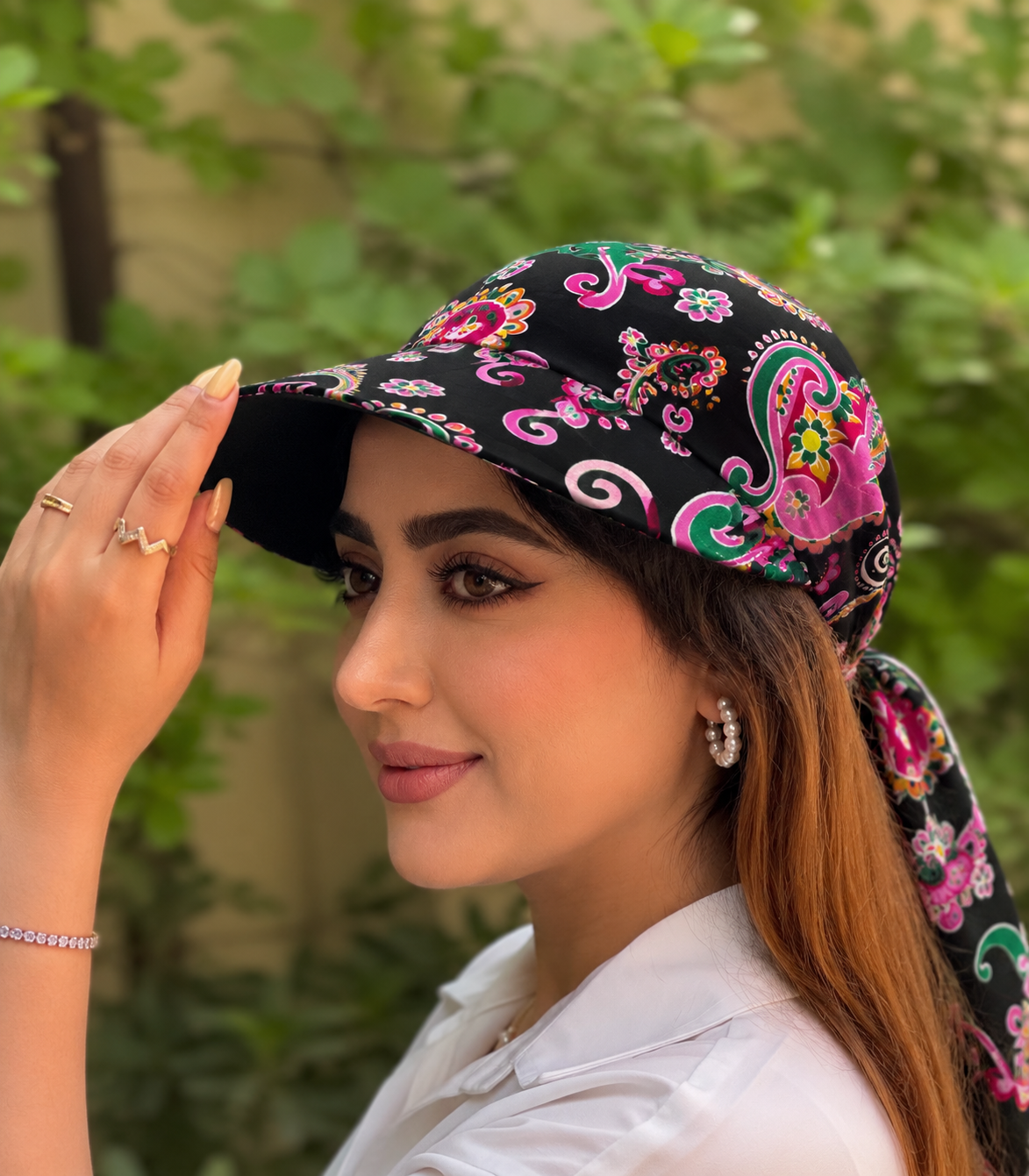 2-in-1 Summer Scarf Cap