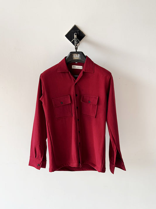 Popcorn Knit Shirt