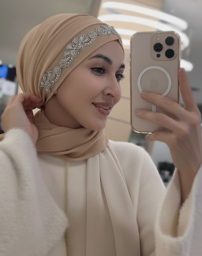 Persian Crystal Turban Cap